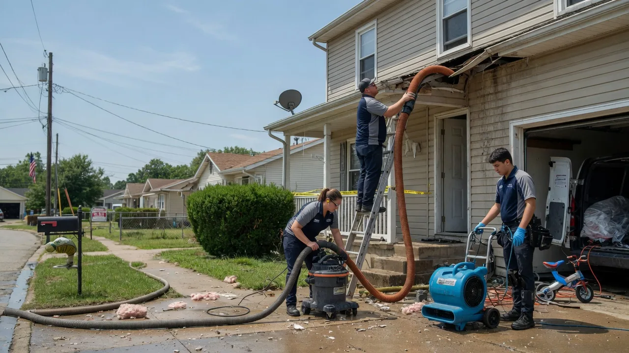 Water Damage Restoration in Eola, TX near me